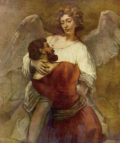 Jakobs Kampf mit dem Engel, Rembrandt Peale